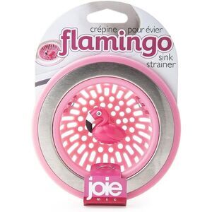 Joie Pink Flamingo Sink Strainer Stainless Steel BPA Free Plastic Kitchen Gift